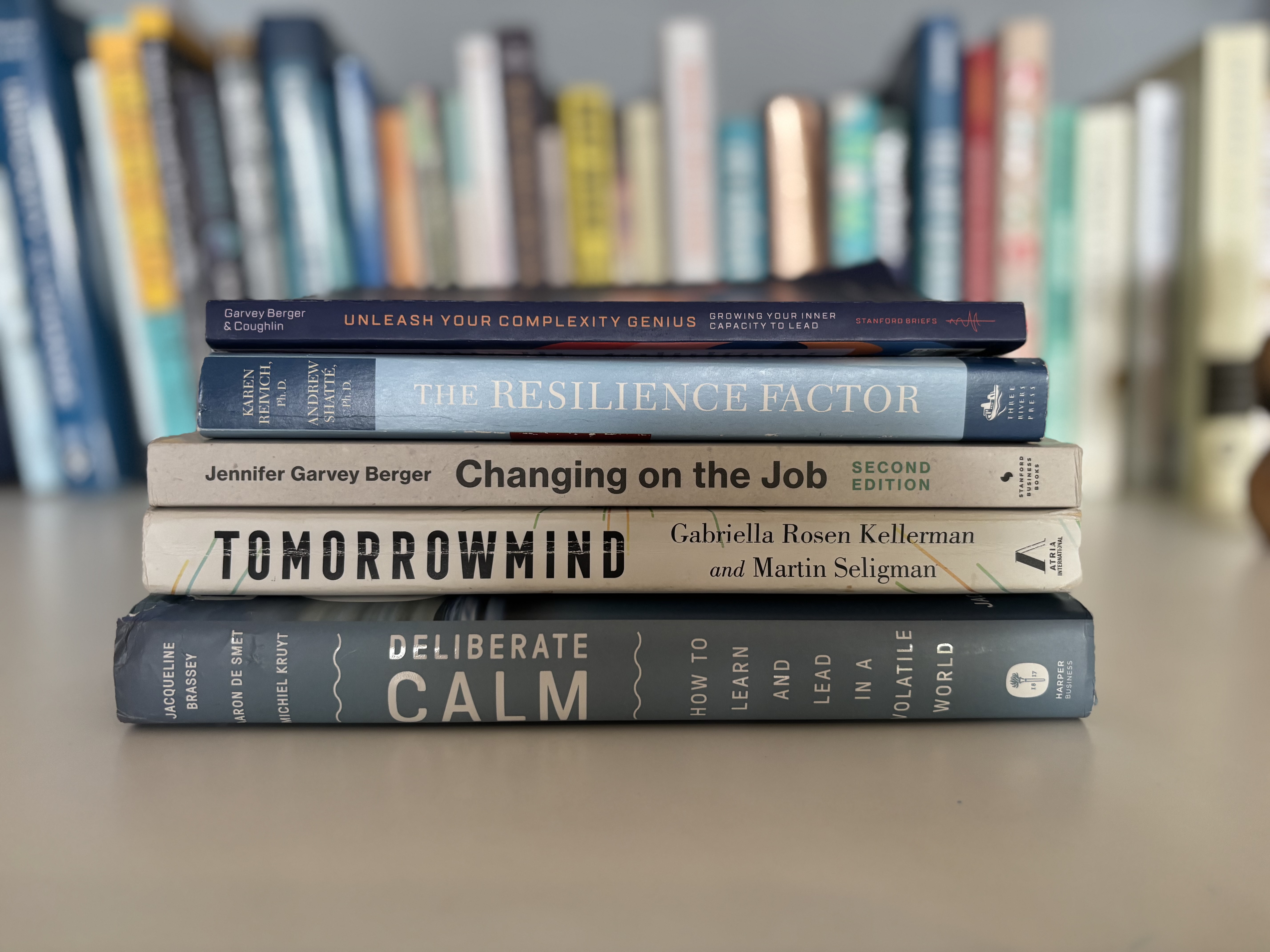 Five leadership and resilience books recommended for humanitarian leaders by Rippletree for navigating uncertainty